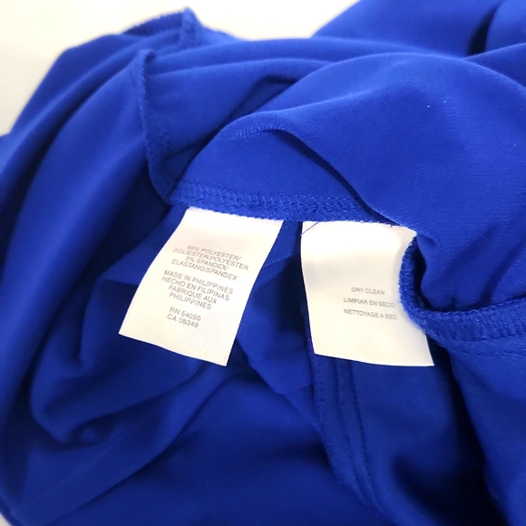 Women's Evan-Picone Blue 8 - Picture 6 of 7